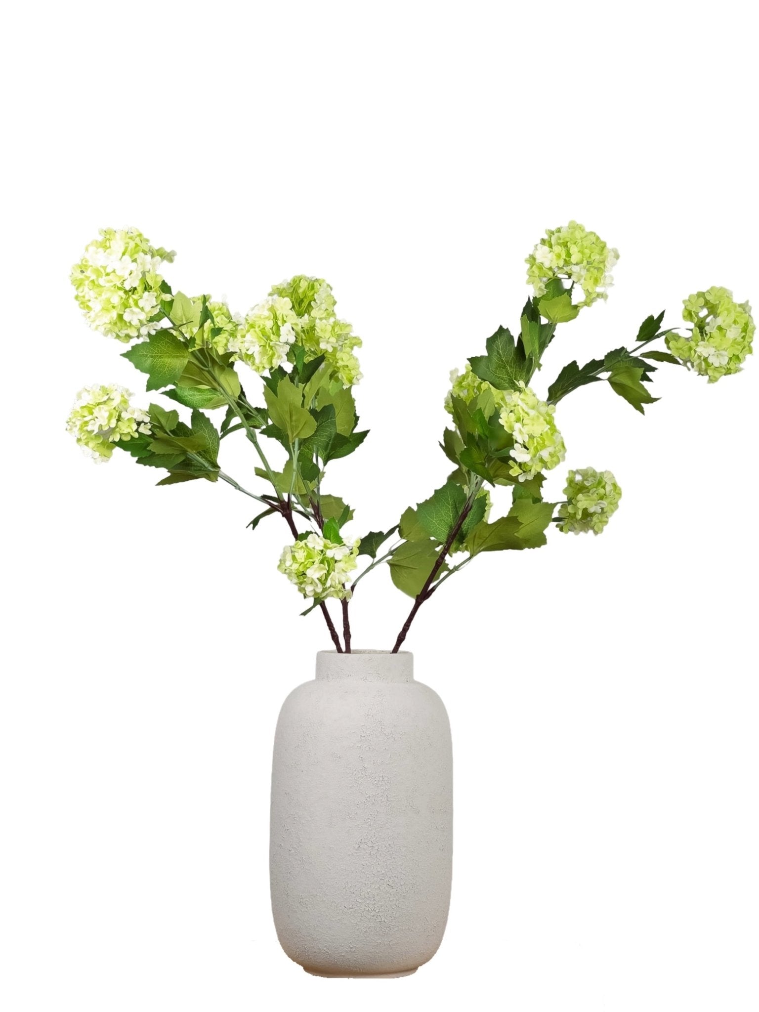 Zijden Viburnum tak - 3 stuks luxe kunstbloemen - Pluk! Zijden Bloemen