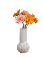 Vrolijke zijden gerbera's mix - Pluk! Zijden Bloemen