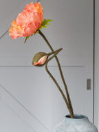 Zijden klaprozen boeket - 5 stuks - Pluk! Zijden Bloemen