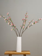 Zijden appelbloesem tak roze - 3 stuks luxe kunstbloemen - Pluk! Zijden Bloemen