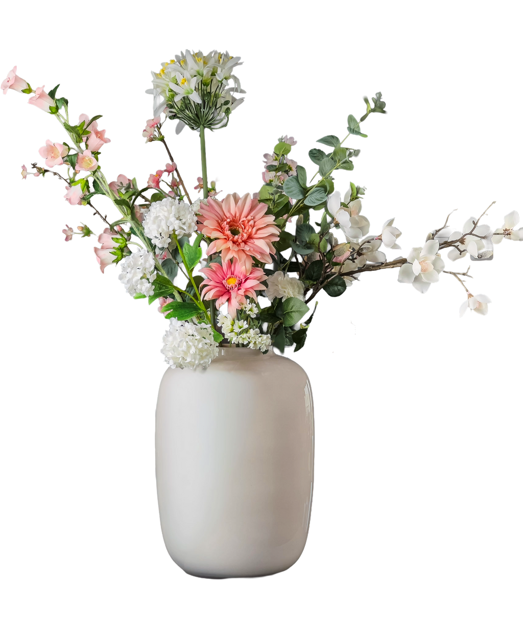Zijden boeket Pronkstuk Bloesem - Pluk! Zijden Bloemen