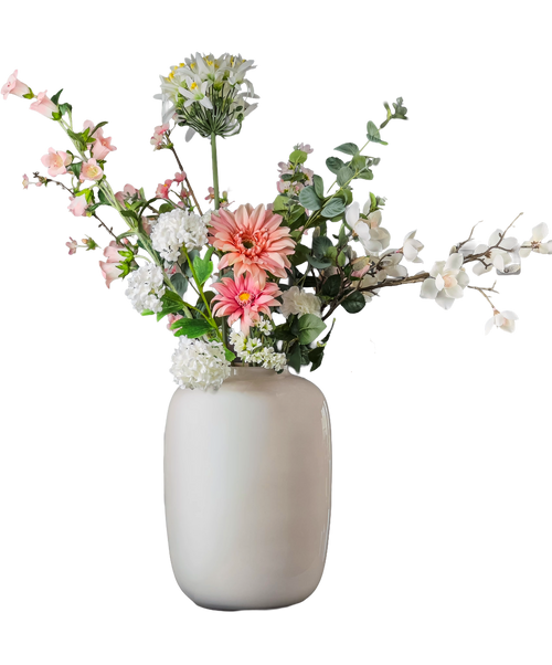 Zijden boeket Pronkstuk Bloesem - Pluk! Zijden Bloemen