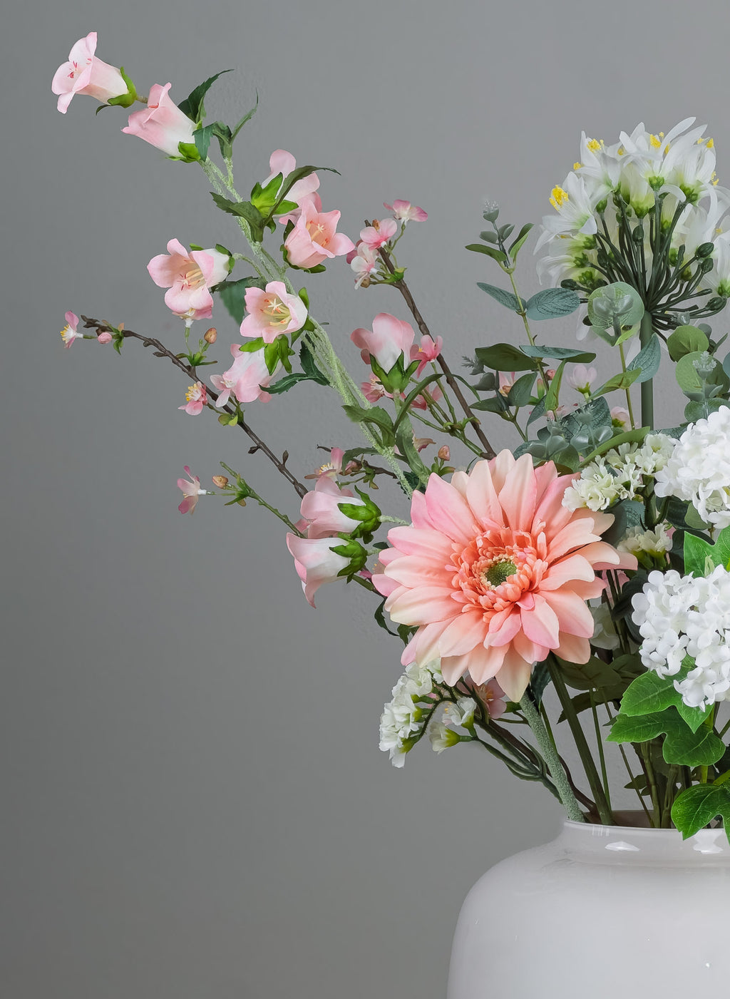 Zijden boeket Pronkstuk Bloesem - Pluk! Zijden Bloemen