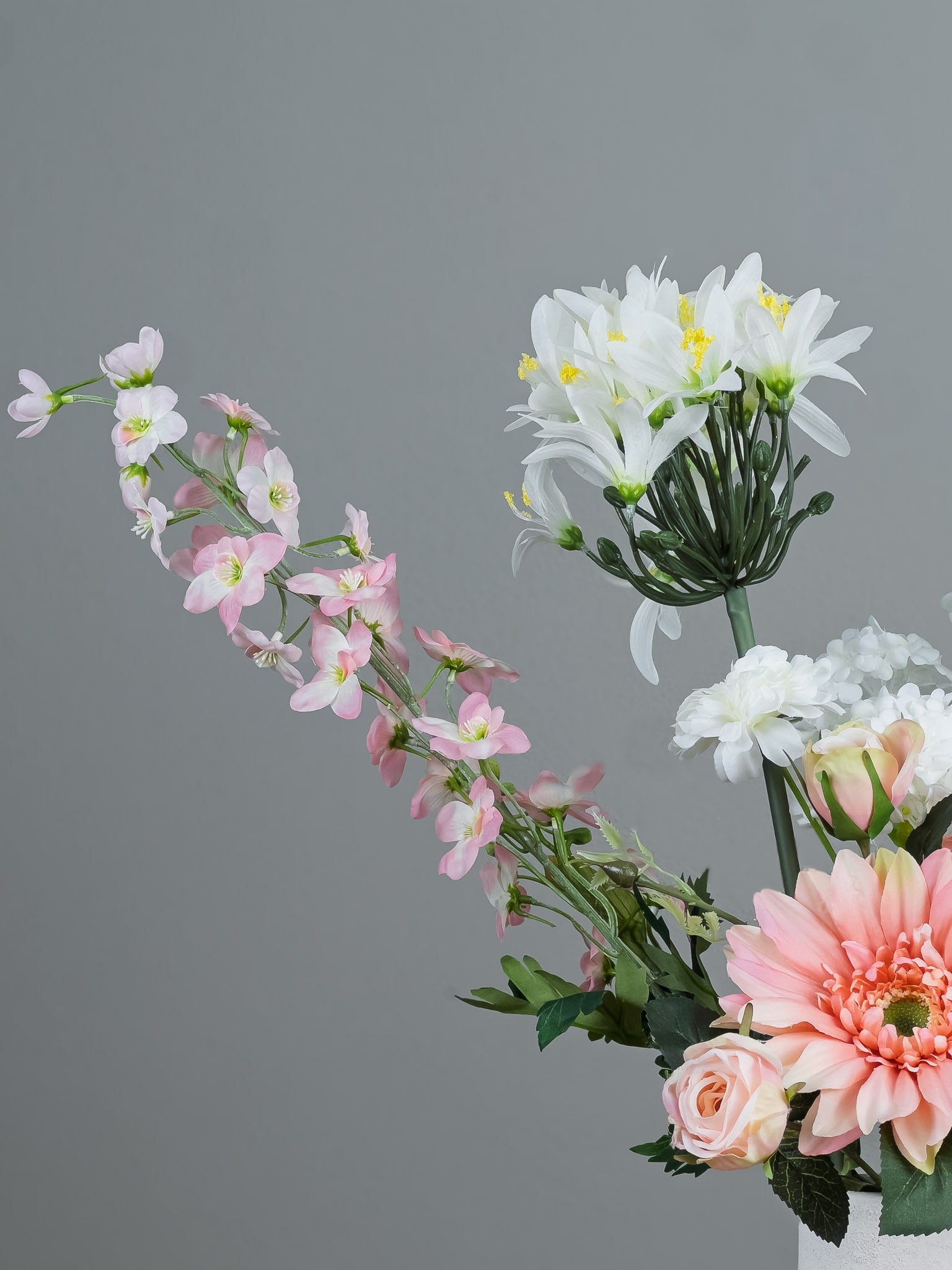 Zijden boeket Plukgeluk Bloesem - Pluk! Zijden Bloemen