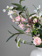 Zijden boeket Pronkstuk Lili - Pluk! Zijden Bloemen