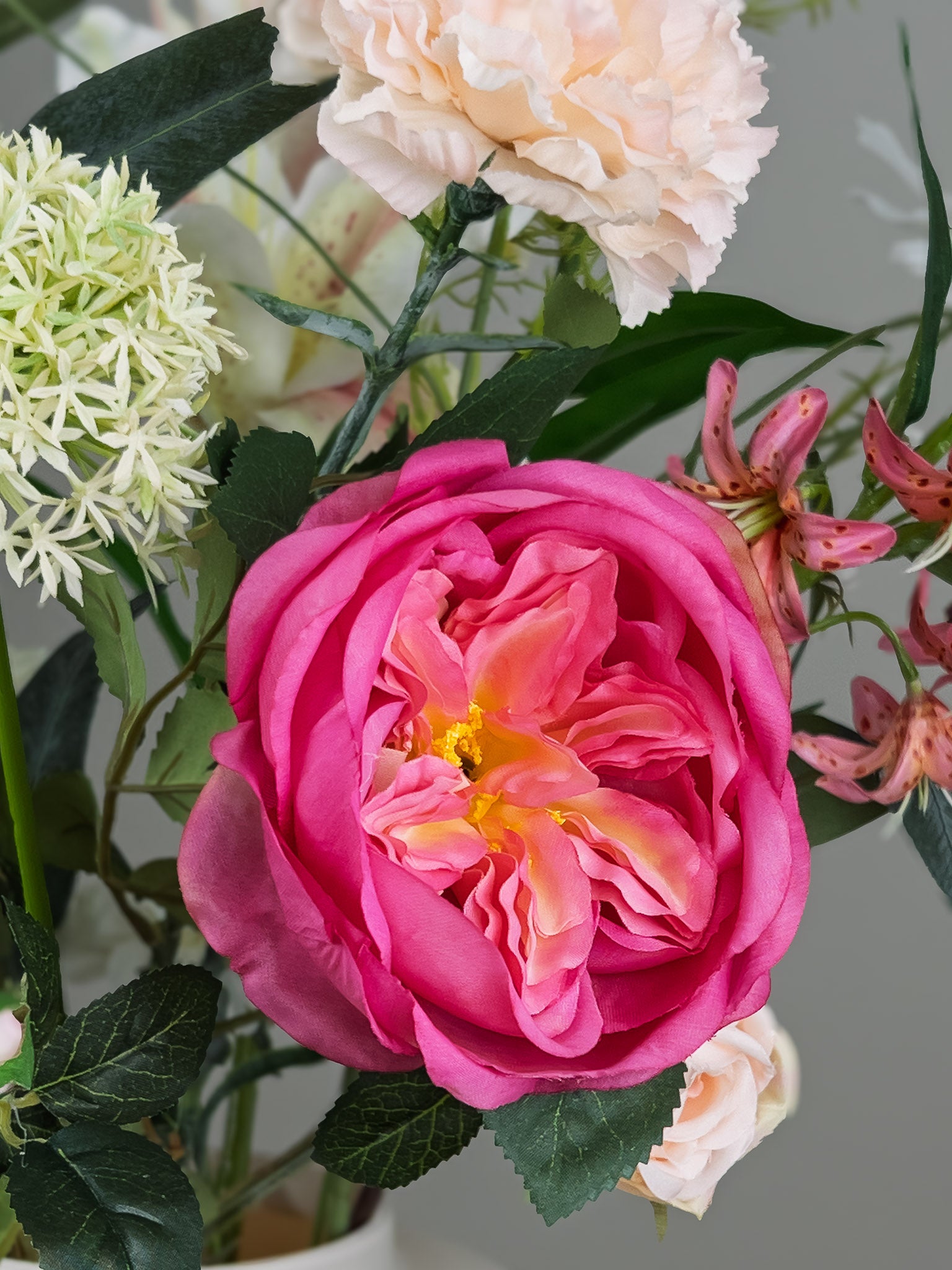 Zijden boeket Plukgeluk Lili - Pluk! Zijden Bloemen