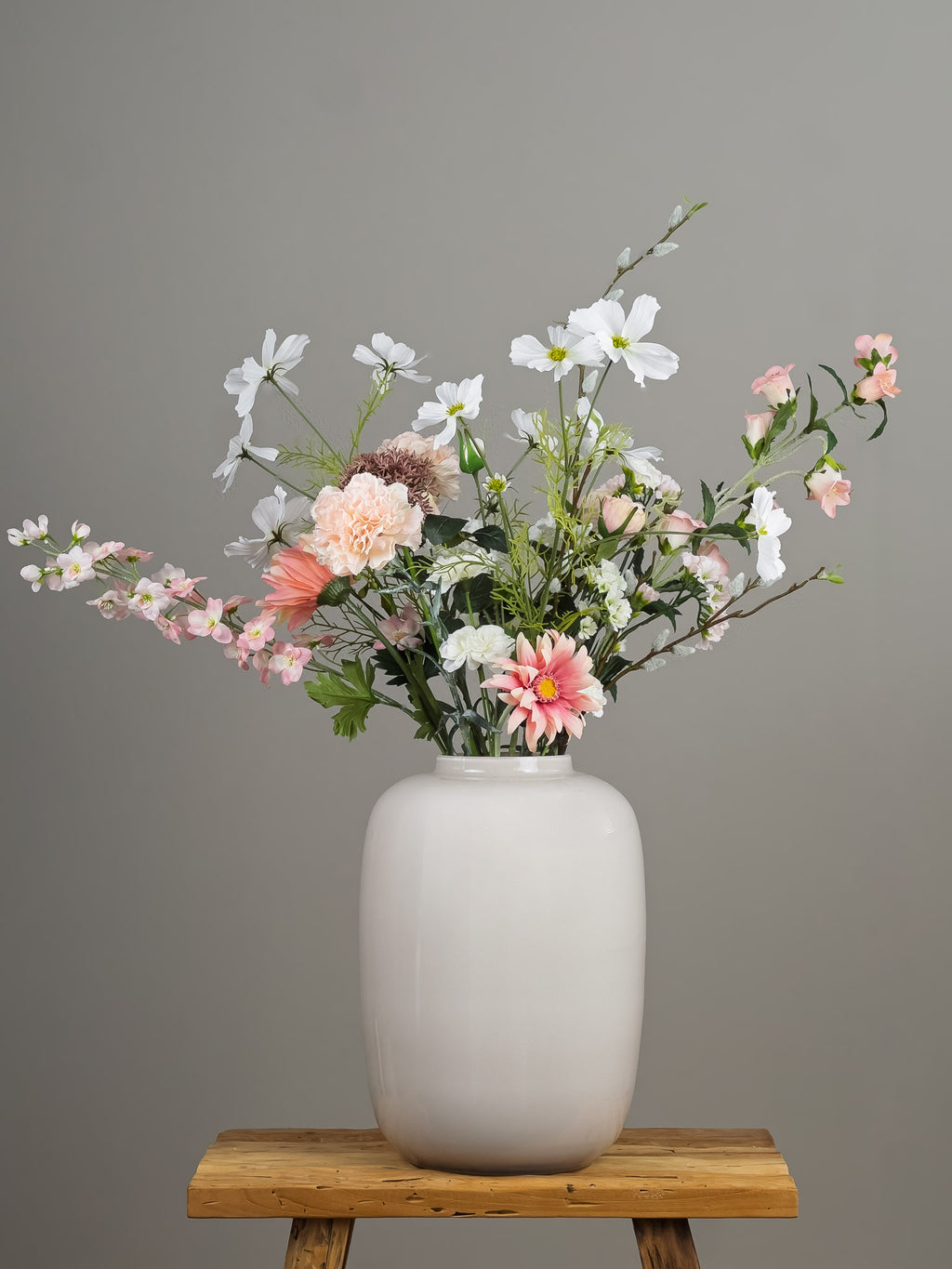 Zijden boeket Pronkstuk Mei - Pluk! Zijden Bloemen