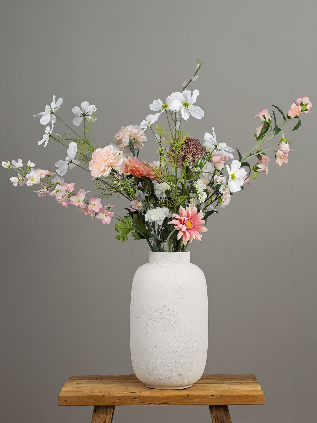 Zijden boeket Pronkstuk Mei - Pluk! Zijden Bloemen