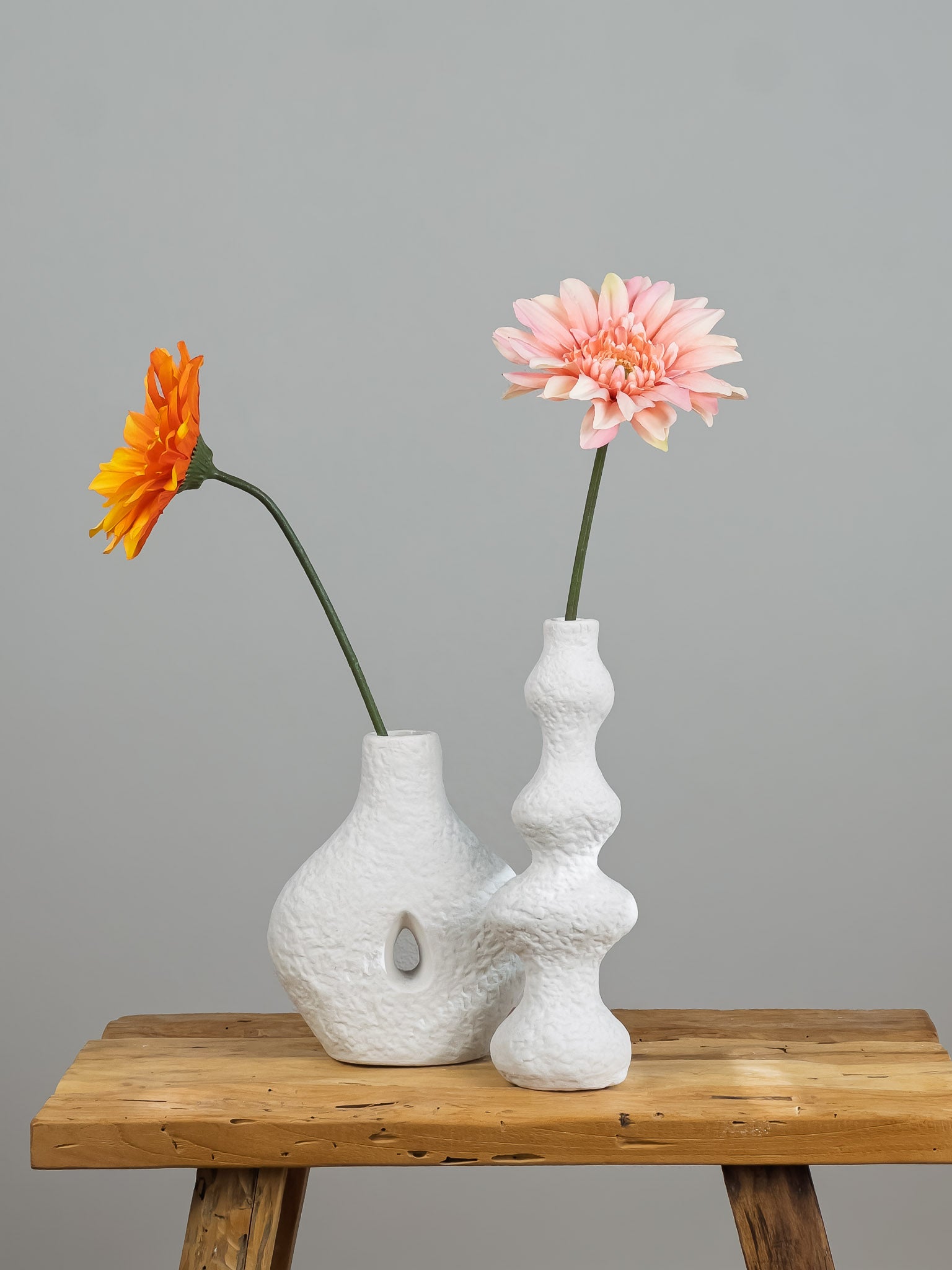 Vrolijke zijden gerbera's mix - Pluk! Zijden Bloemen